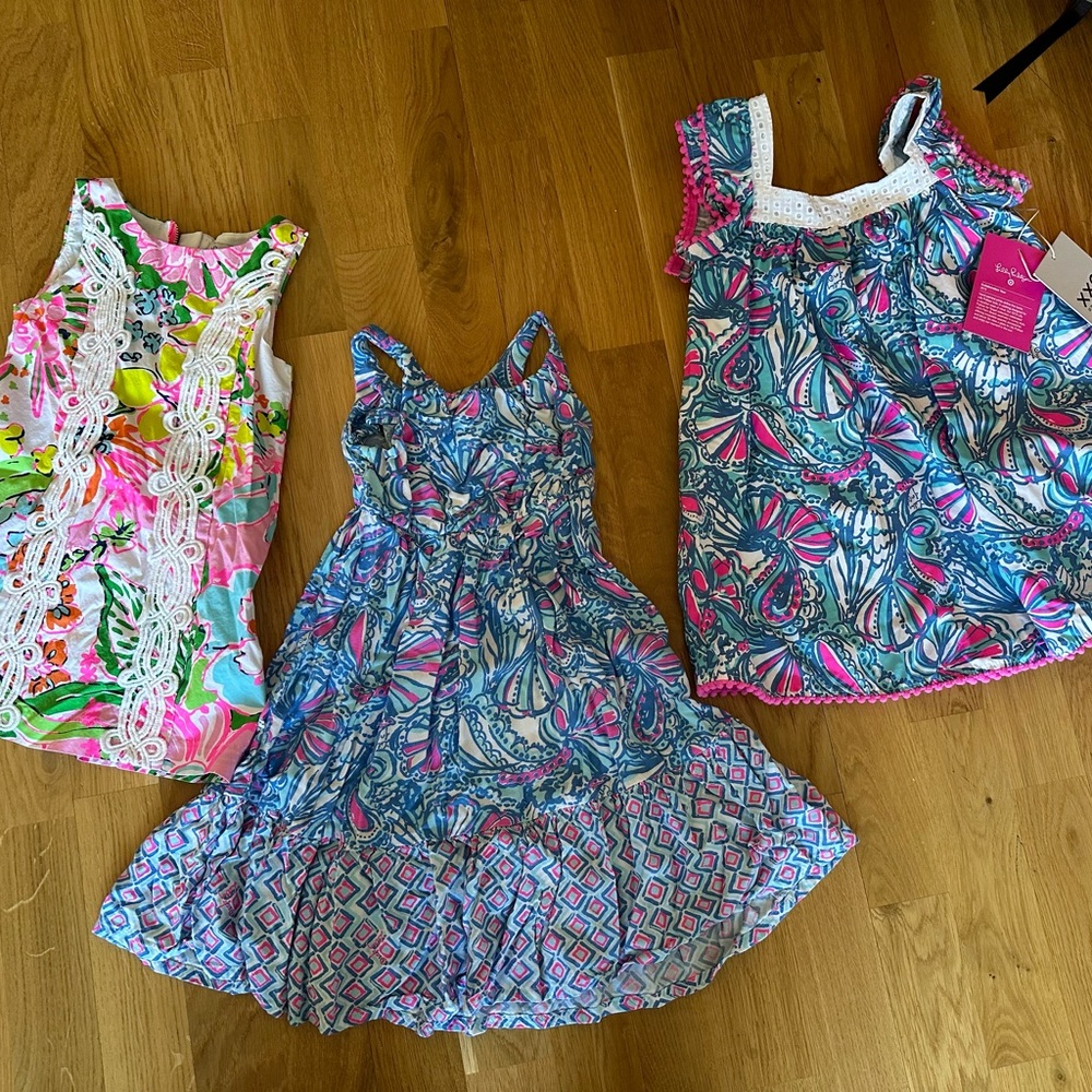 Lily Pulitzer 2T dresses 
Far right is BNWT other 2 are good used condition